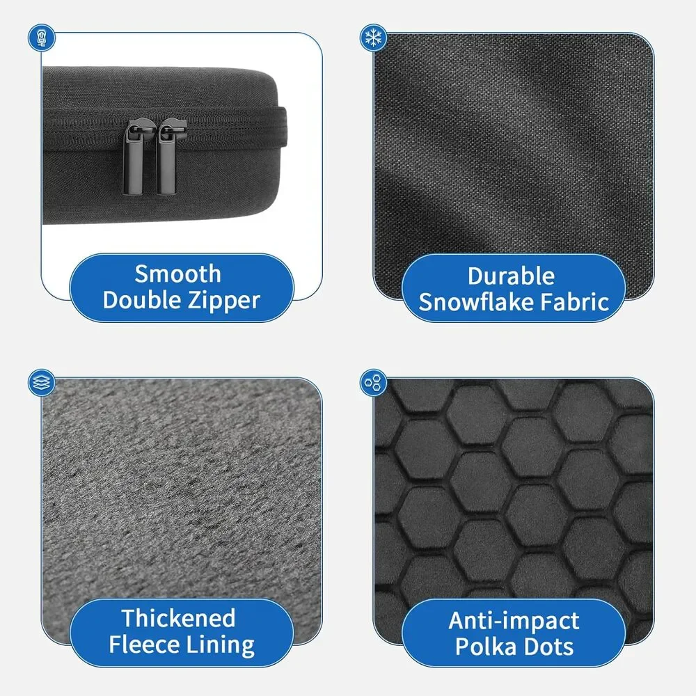 New Smart Case for Apple AirPods Max Supports Sleep Mode, Hard Organizer Bag - Picture 6 of 7